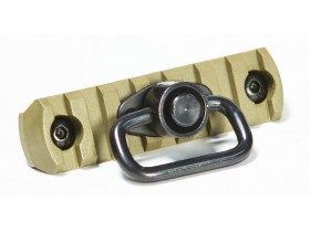 M-LOK Plate with QD Sling Swivel DEB